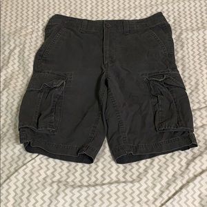 Men’s Black Cargo Shorts